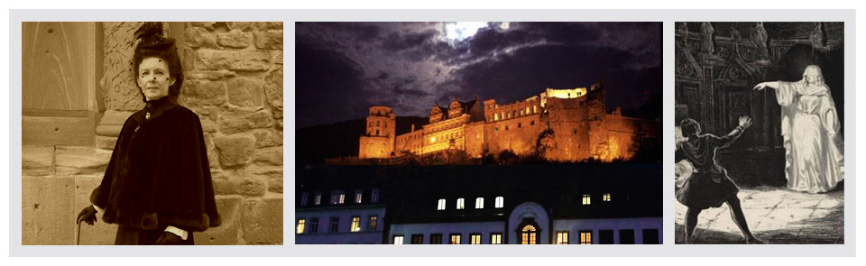 Gruseltour Heidelberg Fotos unserer Grusel 
Geisterführung Stadtführung Heidelberg Gruselfuehrung Kostümführungen Kostuemfuehrungen Ghost Tour