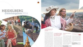 Als Bürgersfrau in Heidelberg Marketing Broschüre